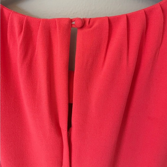 H&M Coral Cap Sleeve Dress - Picture 4 of 6